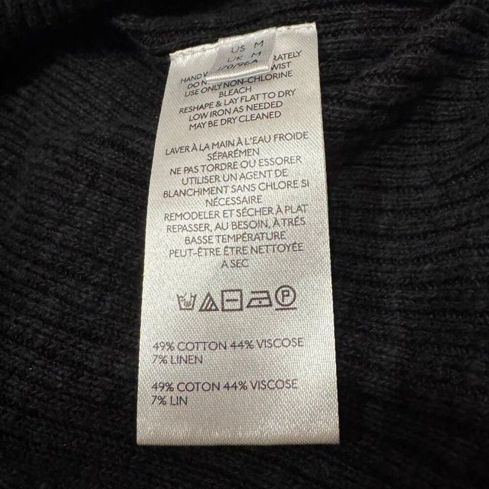 Free People Ella Sweater Shirt – Black, Medium (M), NWOT - Picture 8 of 9